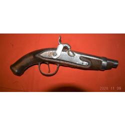 Pilstolet &agrave; silex 18&egrave;me transformer en percussion. (Envois par Happy post 11�)