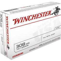 BTE 20 CART. WINCHESTER CAL. .308 WIN FMJ