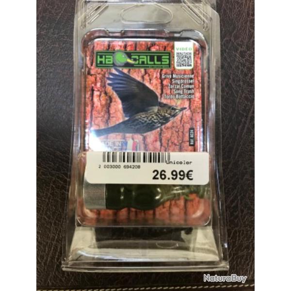 Appeau grive Musicienne helen baud