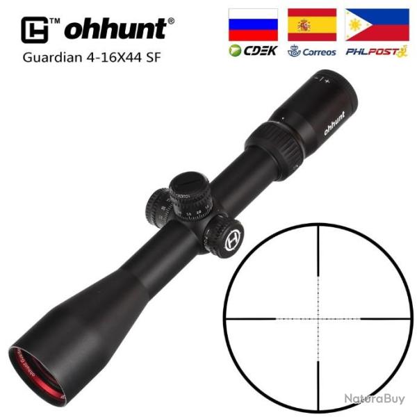 ohhunt  Tactical Guardian 4-16X44 FFP- LIVRAISON GRATUITE !!