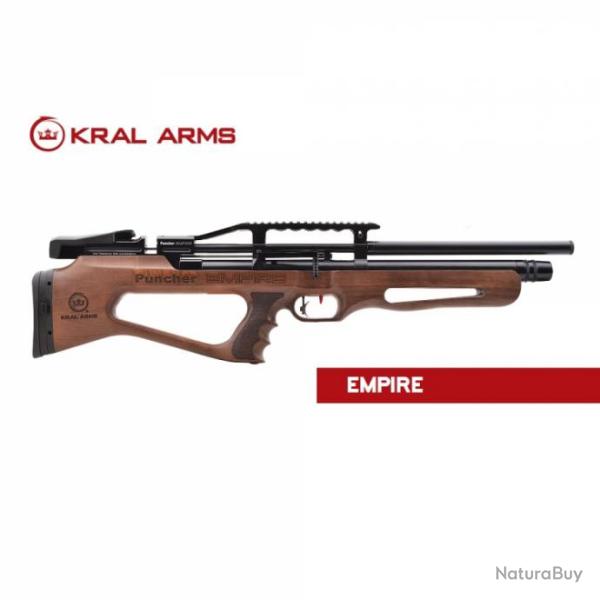 Carabine PCP KRAL Puncher Empire cal. 5,5 mm - 19,9 Joules avec suppresseur + VID�O HAUTE PUISSANCE
