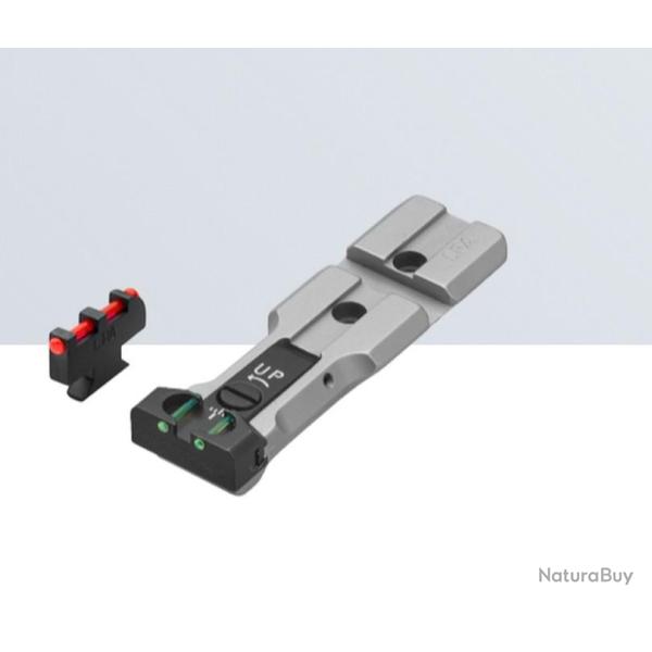 Set de mire "Red Dot Ready" LPA SIGHTS pour S&W Revolver (WXT03F2)