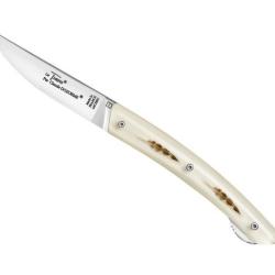 Couteau &agrave; verrou plumes du peintre Claude Dozorme Le Thiers