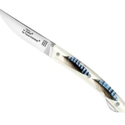 Couteau &agrave; verrou plumes de geai Claude Dozorme Le Thiers