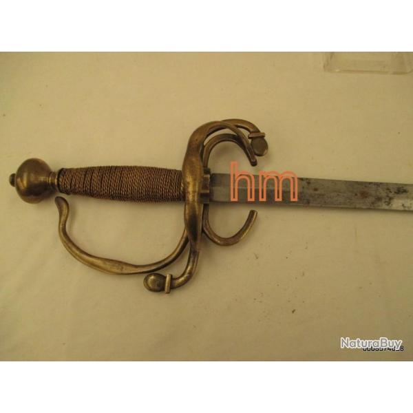 une  pe  sans  fourreau  en  en superbe  tat - 94 cm -