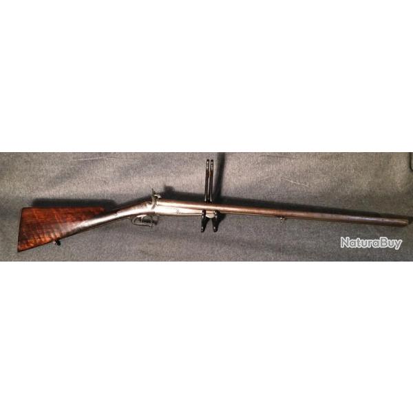 Fusil de chasse � broche, deux coups, calibre 16  par LEPAGE MOUTIER.