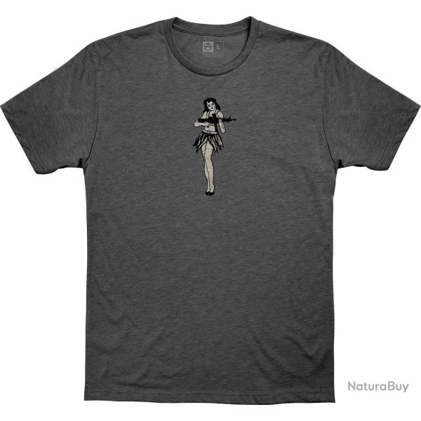 Magpul Magpul� Hula Girl CVC T Shirt Charcoal