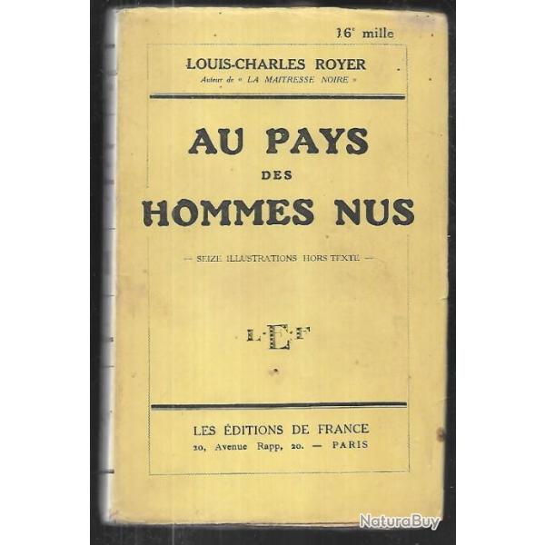 au pays des hommes nus de louis-charles royer , naturisme