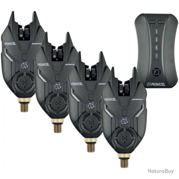 Coffret 4 d�tecteurs Scorpium + Centrale