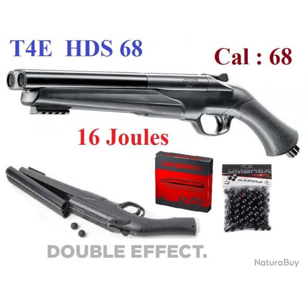 Pack  Fusil HDS 68  T4E ( 16 joules)