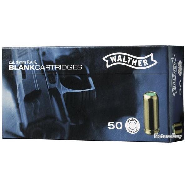 CARTOUCHE � BLANC - WALTHER 9 mm PAK