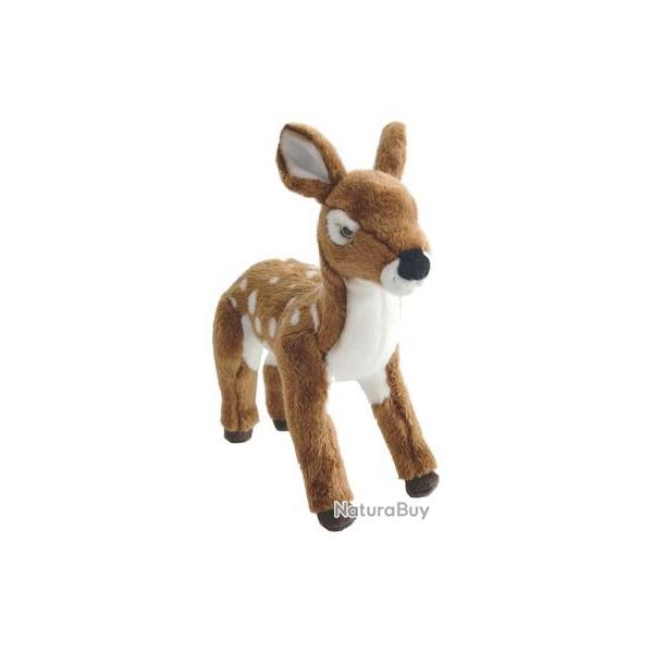 PELUCHE FAON NATURE DE BRENNE 30 CM DEBOUT