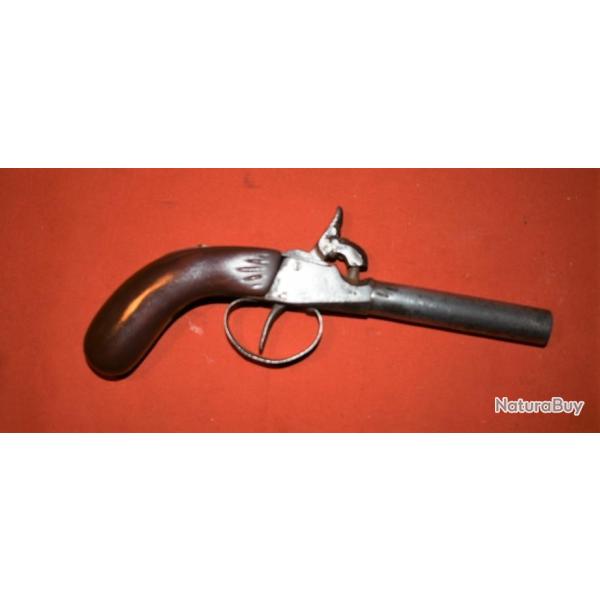 Pistolet  de voyage canon � visser   XIX�me n�7  (model rare )( Livr� par Happy post 11�)