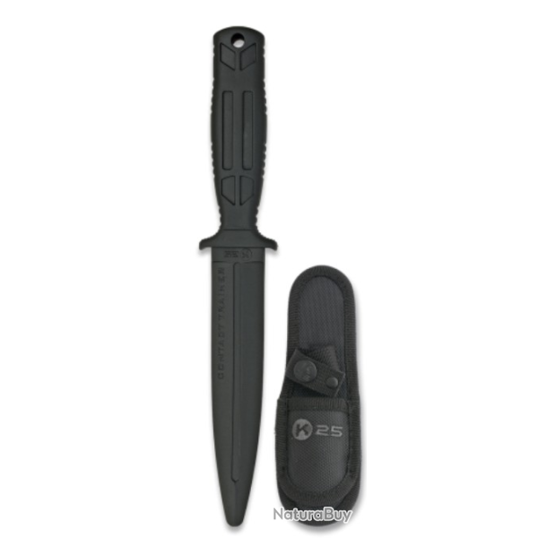 Couteau entra�nement  K25 Manche et Lame en Caoutchouc 31994071
