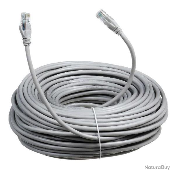 Cable RJ45 cat�gorie 6 - 50 m�tres -