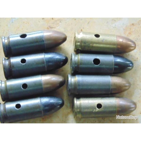 1 mun 9mm 9x19 Allemand P08 P38 MP40 c96 Vis35 GP35 neutralis�e(perc�e+ vid�e) Allemagne Maquis ww2