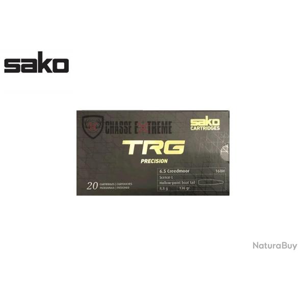 20 Munitions SAKO Trg Precision Cal 6.5 Creedmoor 136 Gr