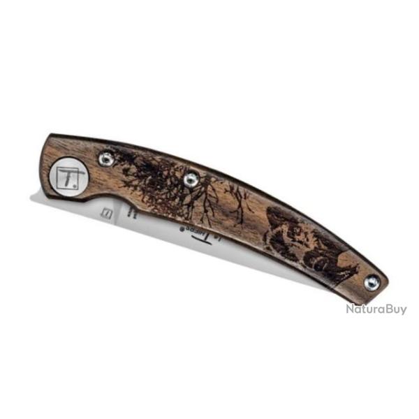 4966.SA Couteau "Le Thiers Animalis" Claude Dozorme sanglier