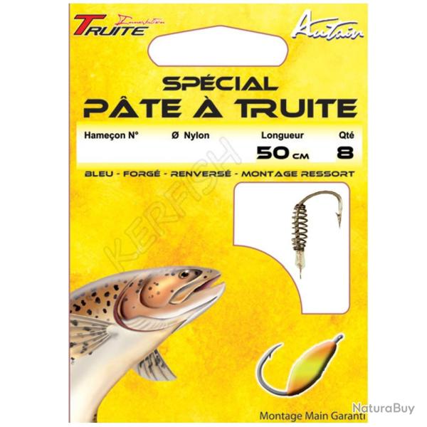 Ressort pate  truite - 377 AUTAIN 8 0.18 mm