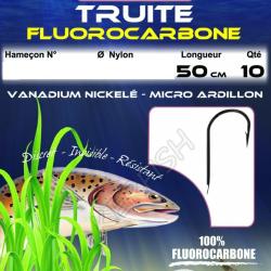 Fluorocarbone nickel&eacute; - 385 13 TRUITE INNOVATION 8 0.20 mm