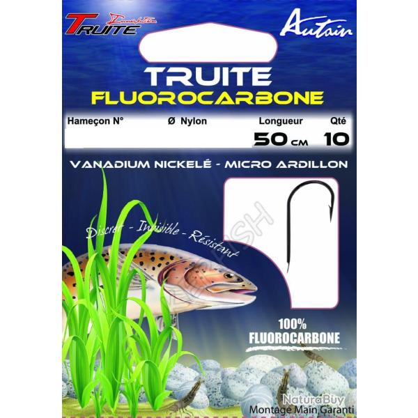 Fluorocarbone nickel� - 385 13 TRUITE INNOVATION 10 0.15 mm