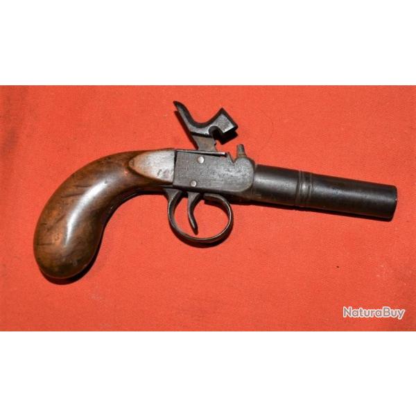 Pistolet  de voyage  19me   (mode assez l rare  n9A.....