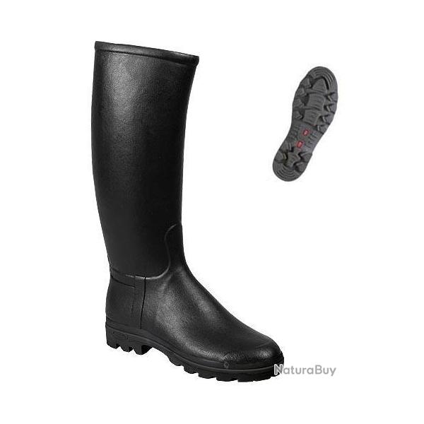 BOTTES SAINT HUBERT LE CHAMEAU NOIRE T40 MOLLET 36  (3527.T40.M36)
