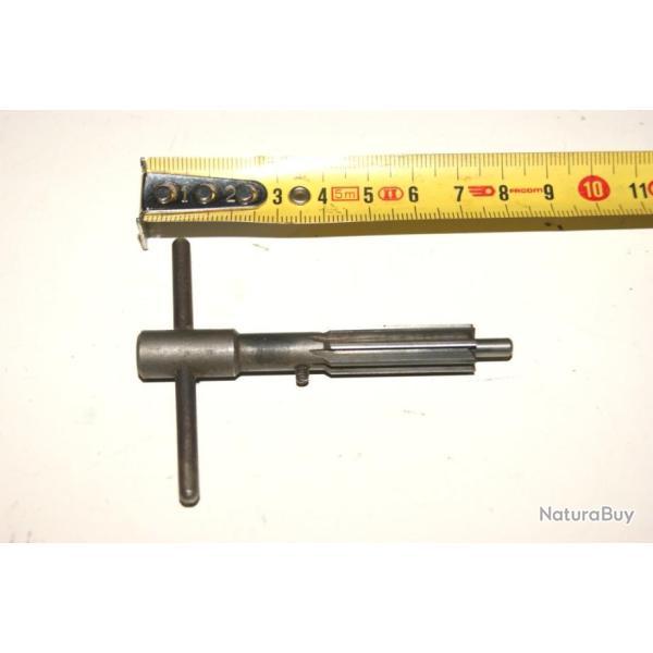 fraise a main pour ajuster l'assise des vis avec pivot interchageable d/10mm - (D20N136)