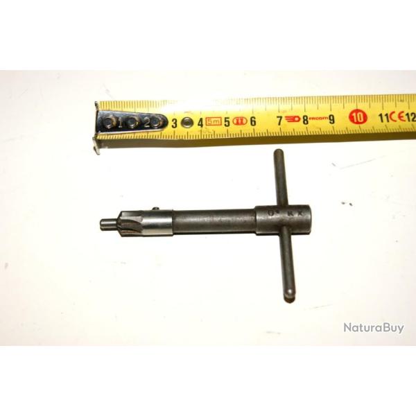 fraise a main pour ajuster l'assise des vis avec pivot interchageable d/9mm - (D20N137)