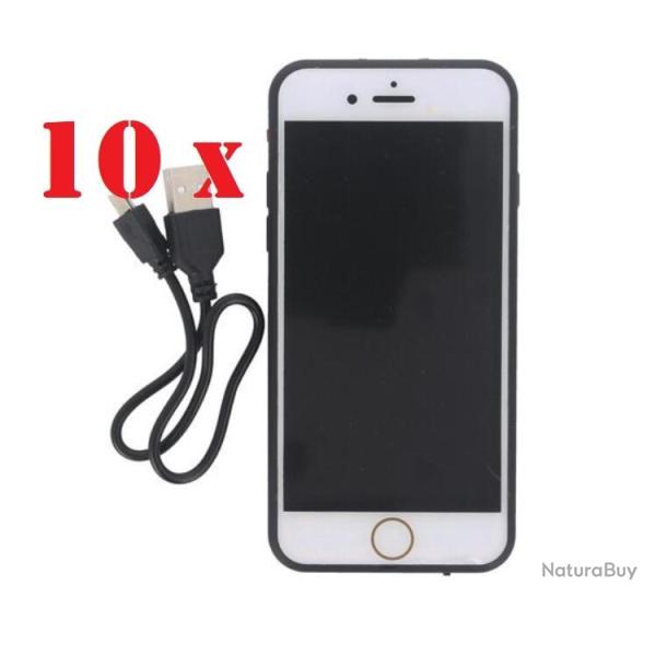 10 xShocker lectrique Smartphone I Phone 6S  avec lampe, sirene et shocker avec 6 millions de Volts