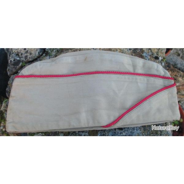 Calot Bonnet de police Garisson Cap US Artillery Artillerie WW2 39-45 Matricule