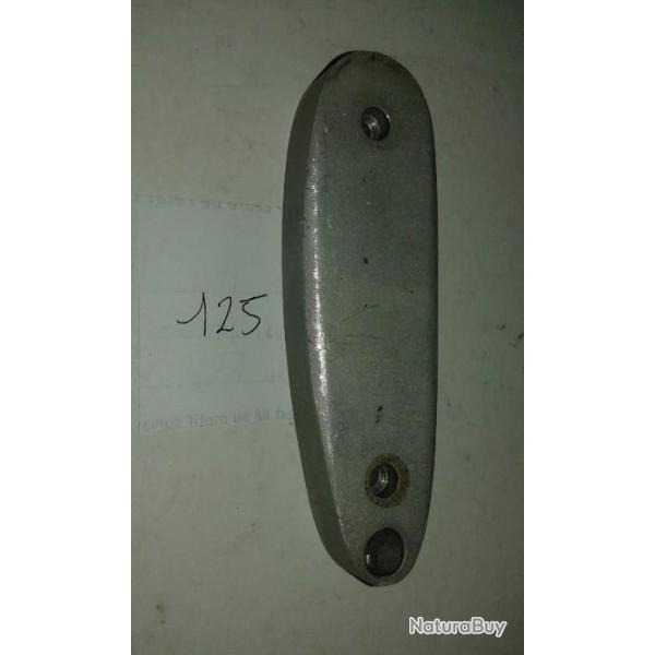 Plaque de couche  n�  125   entretoise aluminium   occasion