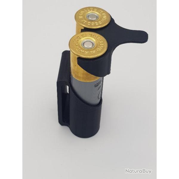 Etui de ceinture speedloader pour calibre 12 superpos�