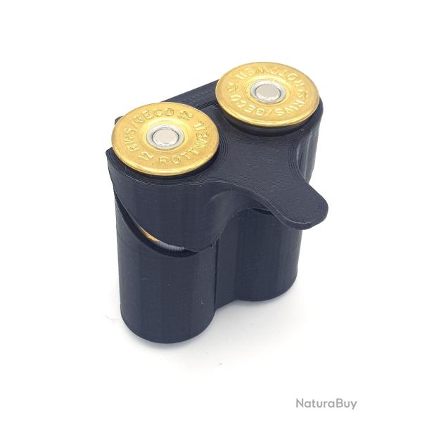 Calibre 12 - Speedloader - Etui de ceinture speedloader pour calibre 12 superpos�