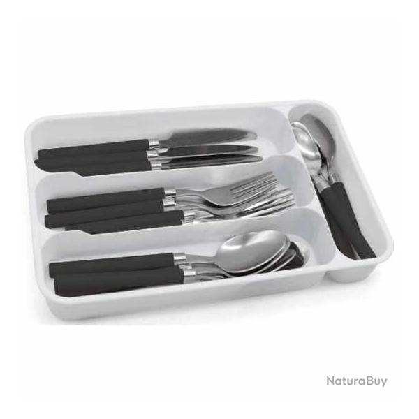 ENSEMBLE MENAGERE PRADEL EXCELLENCE 16 PICES NOIR EN RANGE COUVERTS 1