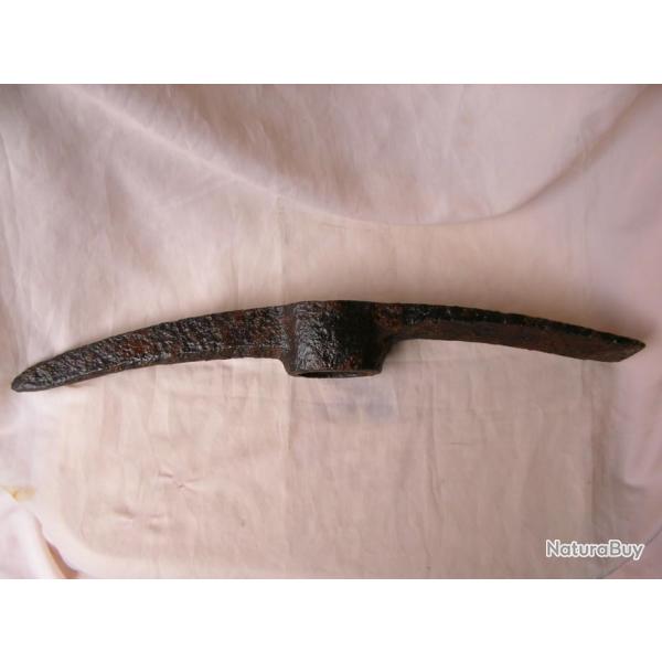 WW1 PIOCHE DE PIONNIER DE TERRAIN TRANCH�ES 49 CM