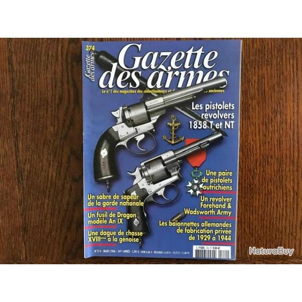 GAZETTE DES ARMES N374