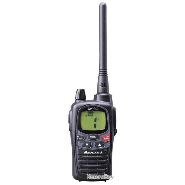 Talkie walkie Midland G9 pro noir boost�