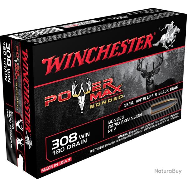 POWER MAX BONDED - WINCHESTER 308 win, 11.66 g