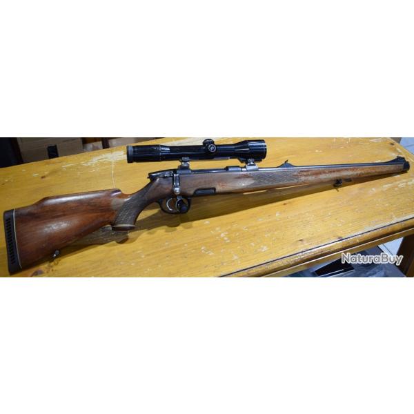 CARABINE A VERROU Steyr Mannlicher M stutzen canon torsad 51cm 270 win lunette zeiss