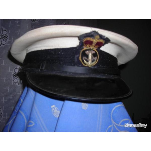 CASQUETTE MILITAIRE MARINE GRANDE BRETAGNE