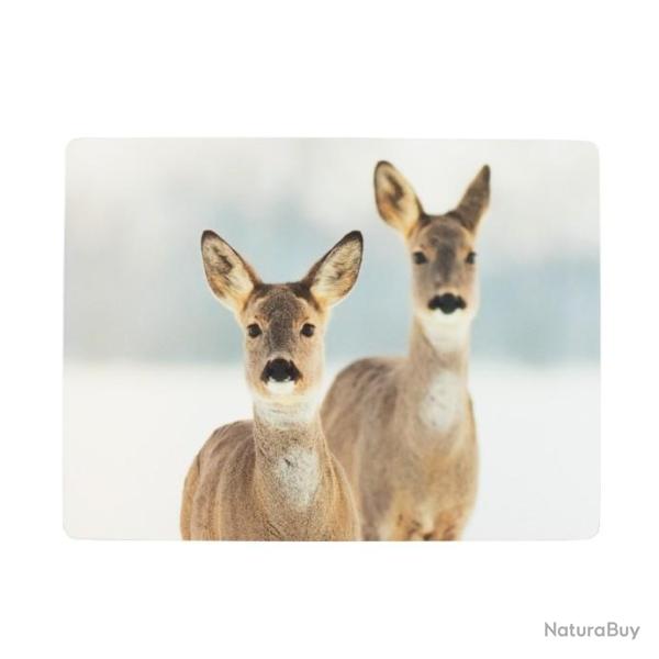 SETS DE TABLE MOTIF CHEVREUIL x4