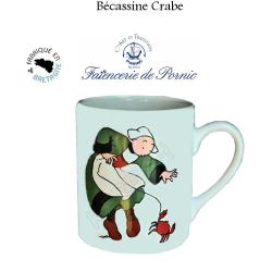 Mug B&eacute;cassine crabe