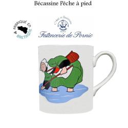 Mug B&eacute;cassine P&ecirc;che &agrave; pied