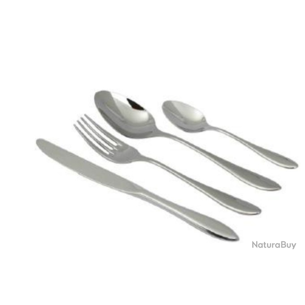 ENSEMBLE MENAGERE PRADEL EXCELLENCE 24 PIECES MODEL INNA INOX 1