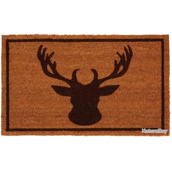 Paillasson coco t�te de cerf
