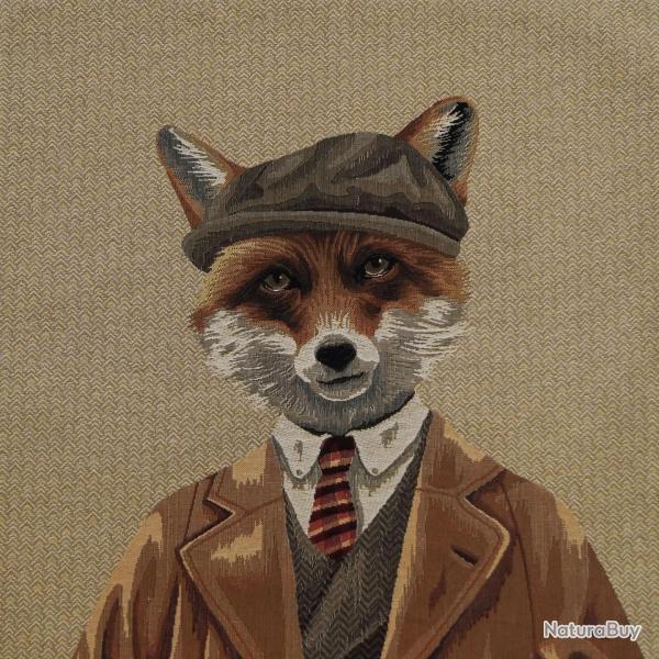 Coussin Renard avec casquette