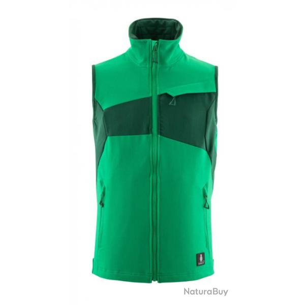 Gilet sans manches Mascot Accelerate 18365-511 XL Vert gazon / Vert bouteille