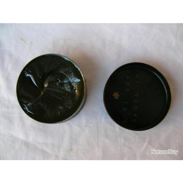 WW2 US/GB BOTE A GRAISSE PLEINE AVEC MARQUAGES  /I  HB&S 1944 USA JB0025