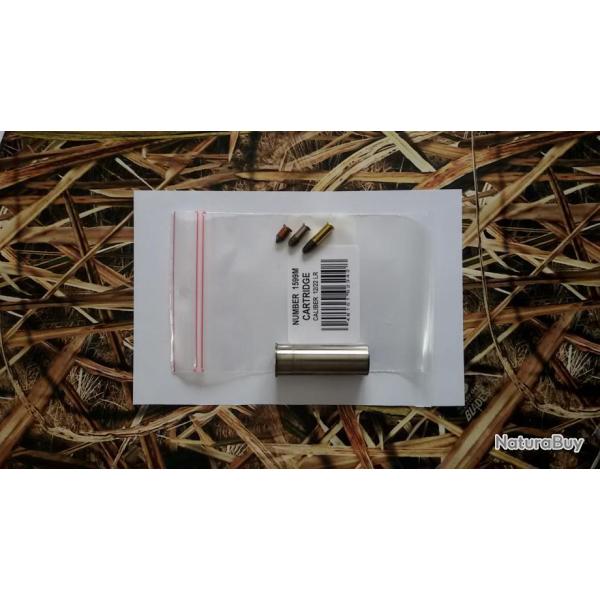 reducteur de calibre  12/22lr  en acier ideal piegeur ,tireur et survie